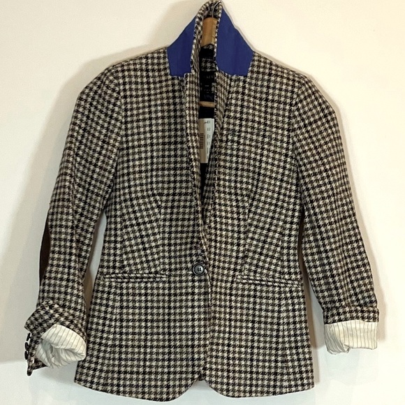 J. Crew Jackets & Blazers - JCrew wool plaid blazer